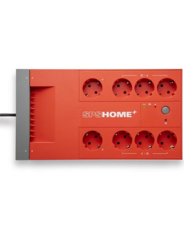 SAI Línea Interactiva Salicru SPS 650+/ 650VA-360W/ 8 Salidas/ Formato Rack 2