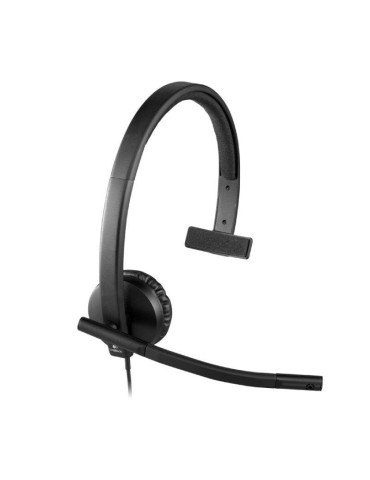 Auricular Logitech H570E/ con Micrófono/ USB/ Negro 2
