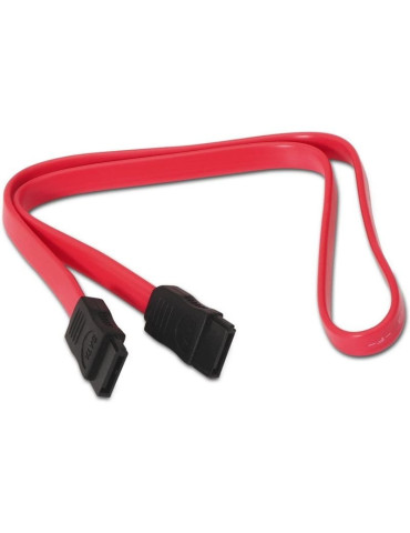 Cable SATA Aisens A130-0153/ SATA Hembra - SATA Hembra/ Hasta 0.1W/ 768Mbps/ 50cm/ Rojo 2