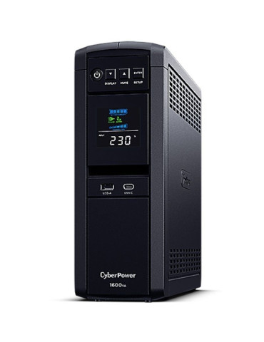SAI Línea Interactiva Cyberpower CP1600EPFCLCD/ 1600VA-1000W/ 6 Salidas/ Formato Torre
