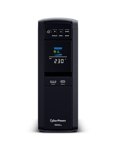 SAI Línea Interactiva Cyberpower CP1600EPFCLCD/ 1600VA-1000W/ 6 Salidas/ Formato Torre 2