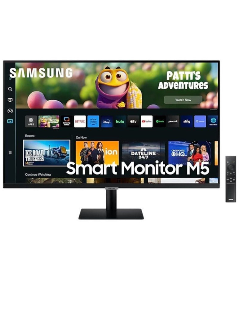 Smart Monitor Samsung M5 S27DM500EU 27"/ Full HD/ Multimedia/ Smart TV/ Negro