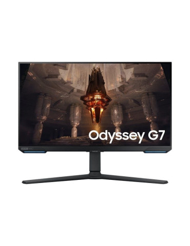 Smart Monitor Gaming Samsung Odyssey G7 S32BG700EU 32"/ 4K/ 1ms/ 144Hz/ IPS/ Multimedia/ Regulable en altura/ Smart TV/ Negro