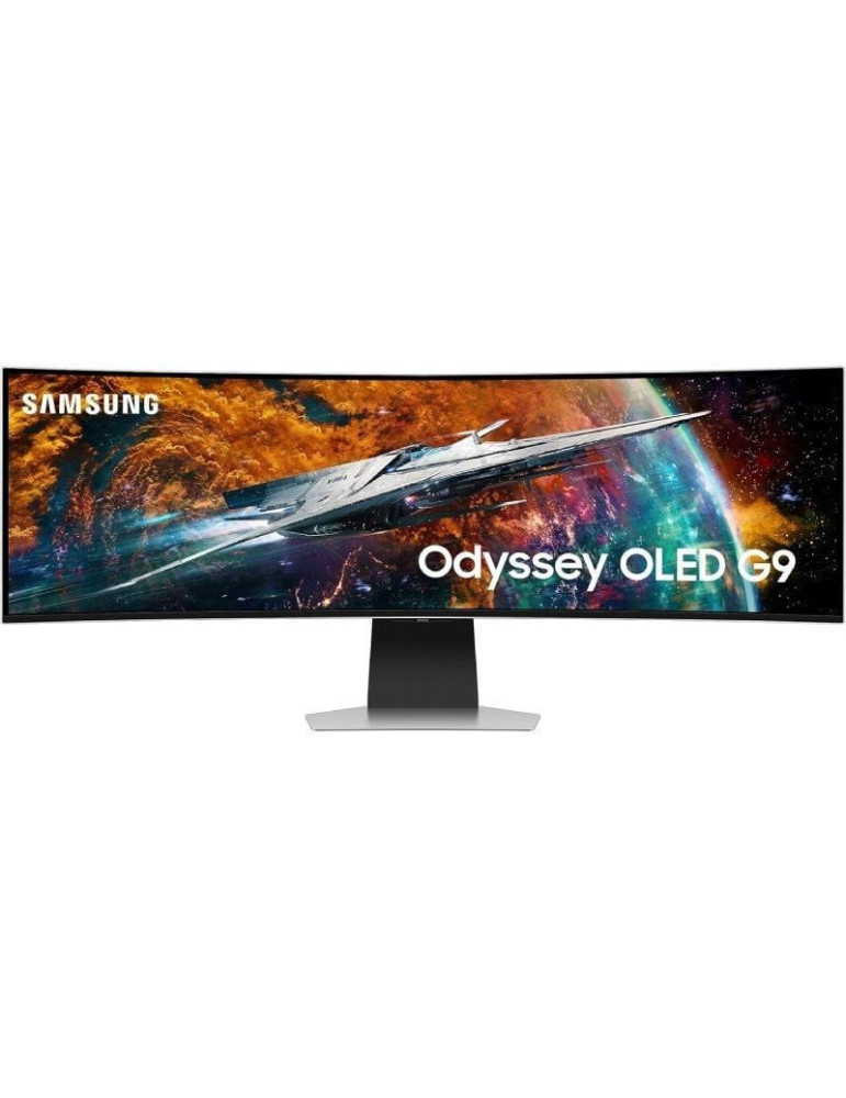 Smart Monitor Ultrapanorámico Curvo Gaming Samsung Odyssey OLED G9 S49CG950SU 49"/ Dual QHD/ Multimedia/ 0.03ms/ 240Hz/ OLED/ Re