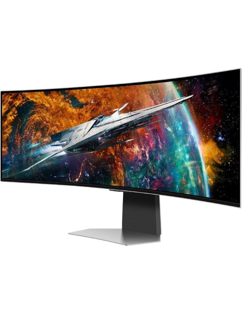 Smart Monitor Ultrapanorámico Curvo Gaming Samsung Odyssey OLED G9 S49CG950SU 49"/ Dual QHD/ Multimedia/ 0.03ms/ 240Hz/ OLED/ Re