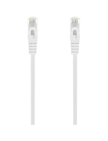Cable de Red RJ45 AWG24 UTP Aisens A145-0593 Cat.6A/ LSZH/ 50cm/ Blanco