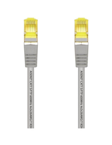 Cable de Red RJ45 S/FTP Aisens A146-0332 Cat.7/ 25cm/ Gris 2