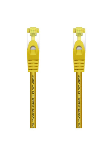 Cable de Red RJ45 SFTP Aisens A146-0474 Cat.7/ 1m/ Amarillo