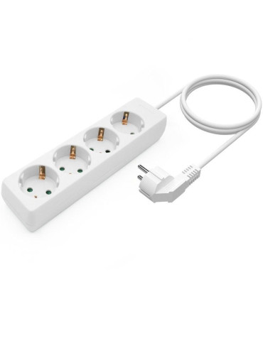 Regleta Aisens A154-0533/ 4 Tomas de Corriente/ Cable 1.4m/ Blanco 2