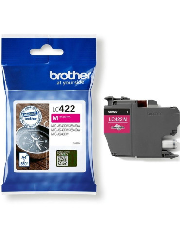 Cartucho de Tinta Original Brother LC-422/ Magenta
