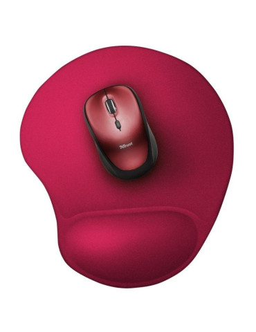 Alfombrilla Ergonómica Trust 20429/ 16 x 205 x 236mm/ Roja 2