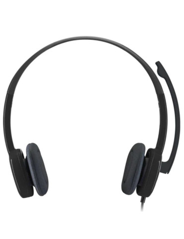 Auriculares Logitech H151/ con Micrófono/ Jack 3.5/ Negros 2