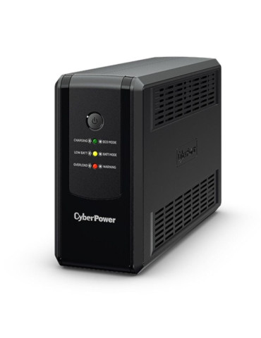 SAI Línea Interactiva Cyberpower UT650EG/ 650VA-360W/ 3 Salidas/ Formato Torre