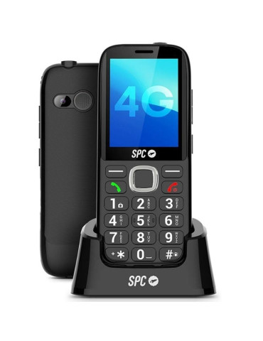 Teléfono Móvil SPC Fortune 2 Max 4G para Personas Mayores/ Negro
