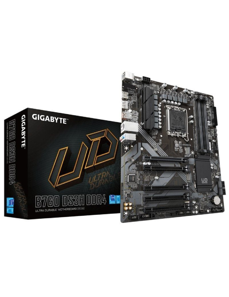 Placa Base Gigabyte B760 DS3H DDR4 Socket 1700/ DDR4/ PCIe 4.0