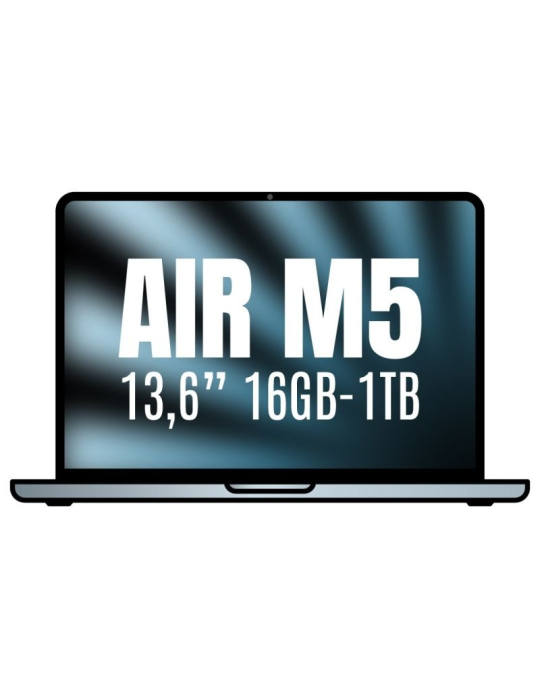 Apple Macbook Air 13,6"/ M5 10-Core CPU/ 16GB/ 1TB SSD/ 10-Core GPU/ Azul