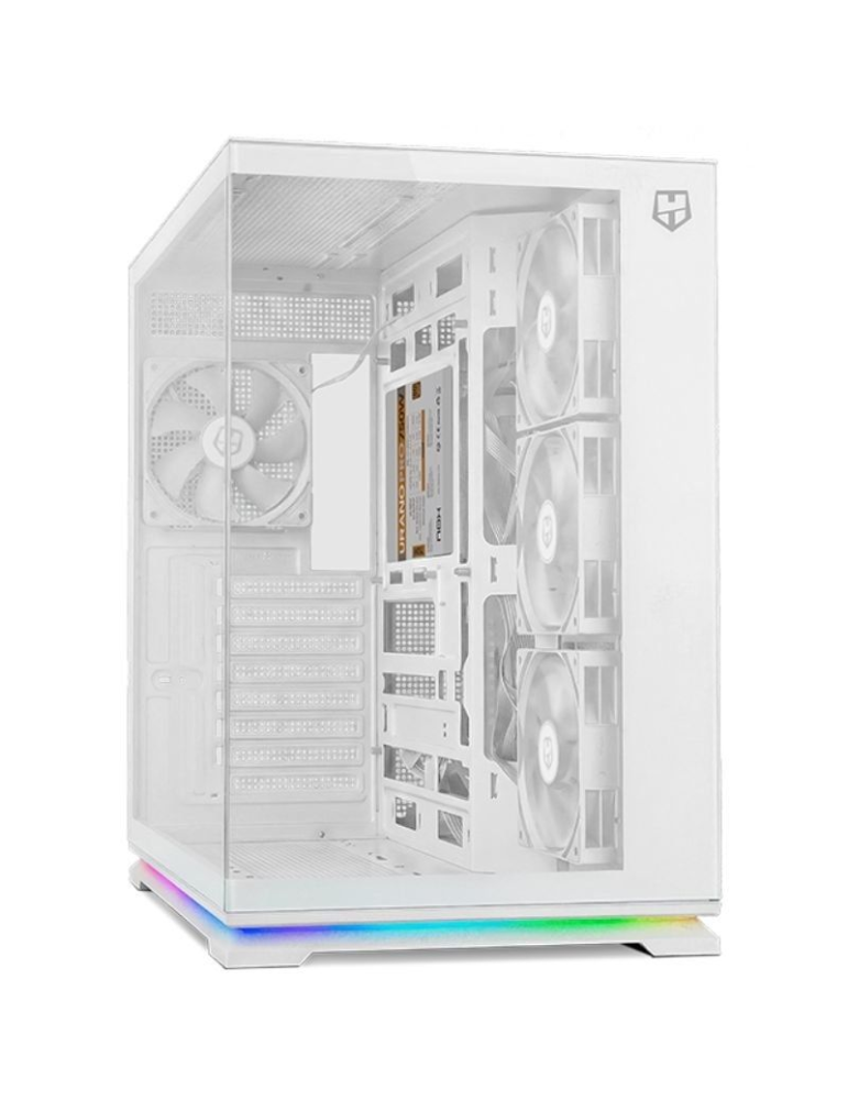 Caja Gaming Semitorre Nox Hummer Galaxy/ Blanca