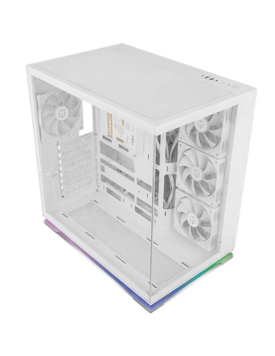 Caja Gaming Semitorre Nox Hummer Galaxy/ Blanca
