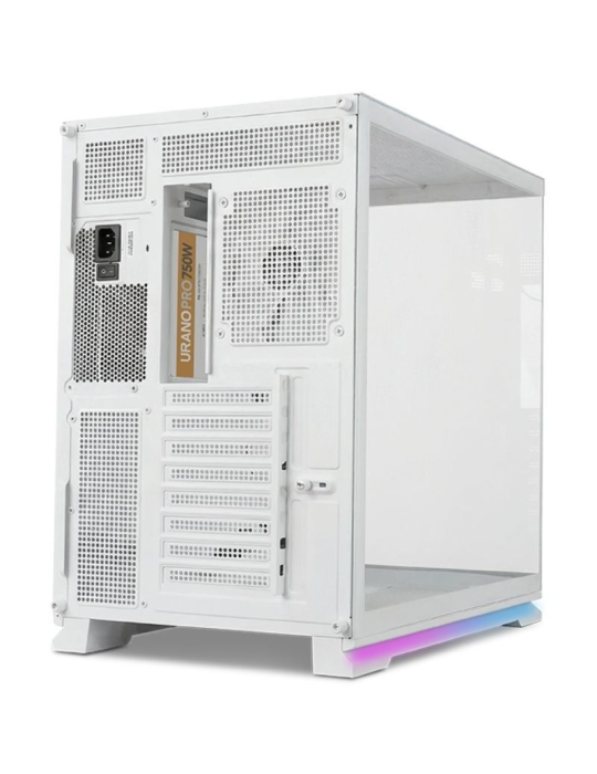 Caja Gaming Semitorre Nox Hummer Galaxy/ Blanca