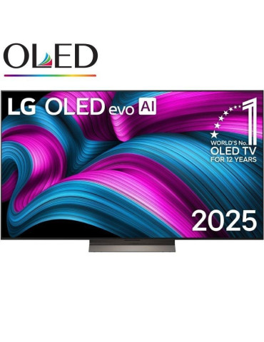Televisor LG OLED Evo AI C5 OLED65C56LB 65"/ Ultra HD 4K/ Smart TV/ WiFi