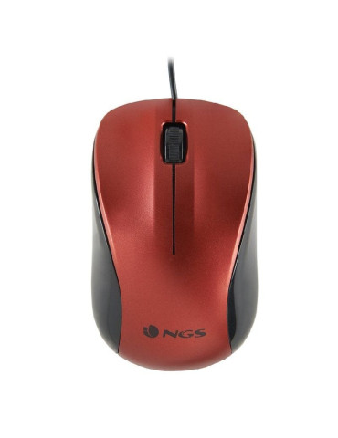Ratón NGS Crew/ Hasta 1200 DPI/ Rojo 2