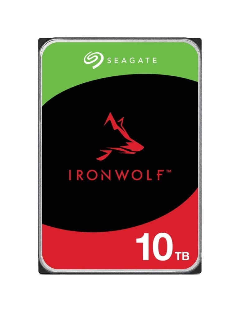 Disco Duro Seagate IronWolf NAS ST10000VN000 10TB/ 3.5"/ SATA III/ 256MB