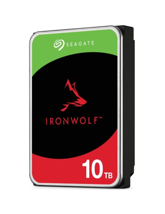 Disco Duro Seagate IronWolf NAS ST10000VN000 10TB/ 3.5"/ SATA III/ 256MB