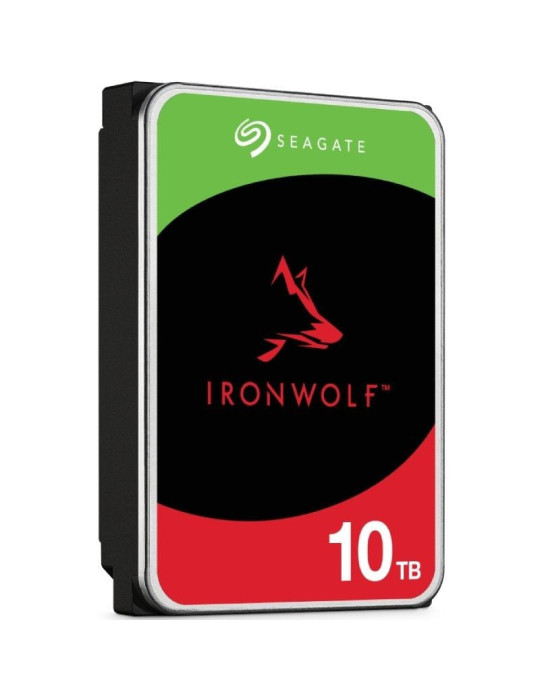 Disco Duro Seagate IronWolf NAS ST10000VN000 10TB/ 3.5"/ SATA III/ 256MB