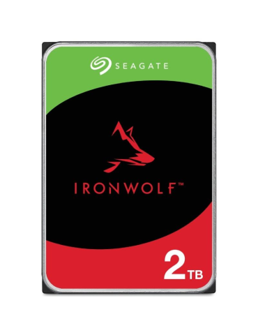 Disco Duro Seagate IronWolf NAS ST2000VN003 2TB/ 3.5"/ SATA III/ 256MB