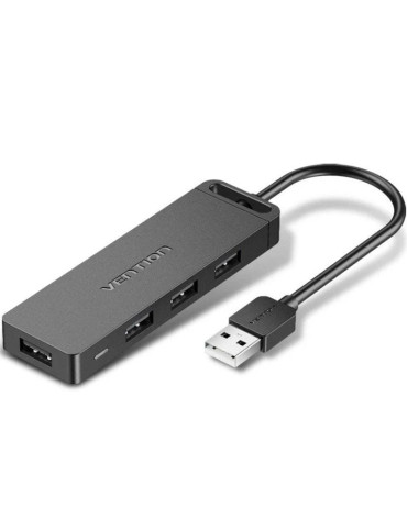 Hub USB 2.0 Vention CHMHB/ 4xUSB/ 1xMicroUSB PD