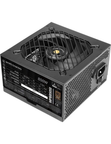Fuente de Alimentación Mars Gaming MPB850SI/ 850W/ Ventilador 12cm/ 80 Plus Bronze