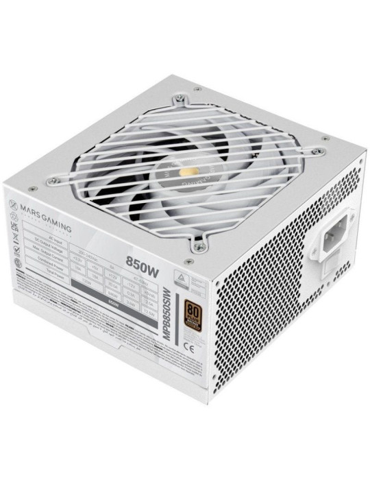 Fuente de Alimentación Mars Gaming MPB850SI/ 850W/ Ventilador 12cm/ 80 Plus Bronze