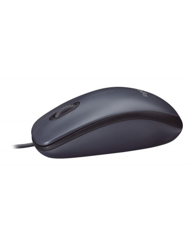 Ratón Logitech M90/ Hasta 1000 DPI/ Gris V2 2