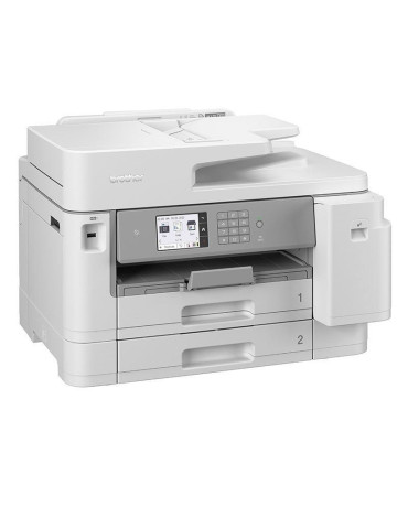 Multifunción A3 Brother MFC-J5955DW WiFi/ Fax/ Dúplex/ Blanca 2