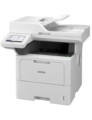 Multifunción Láser Monocromo Brother MFC-L6710DW WiFi/ Fax/ Dúplex/ Blanca 2
