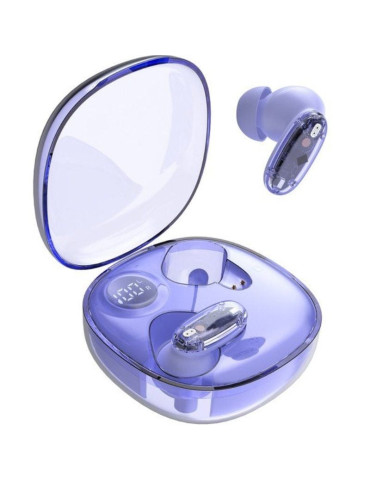 Auriculares Bluetooth Mars Gaming MHIB2 con estuche de carga/ Autonomía 7h/ Morados 2