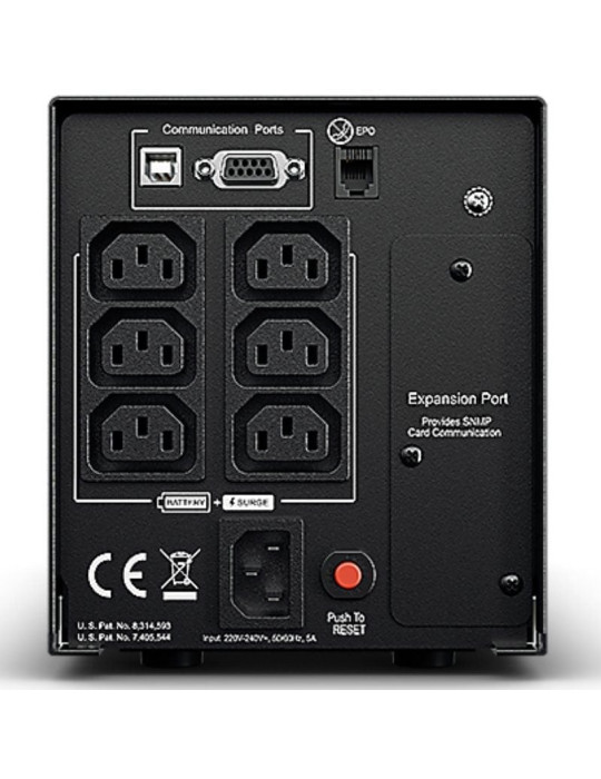 SAI Línea Interactiva Cyberpower PR750ELCD/ 750VA-675W/ 6 Salidas/ Formato Torre