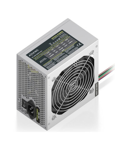 Fuente de Alimentación Aisens ASPC-500ATX-SEO/ 500W/ Ventilador 12cm