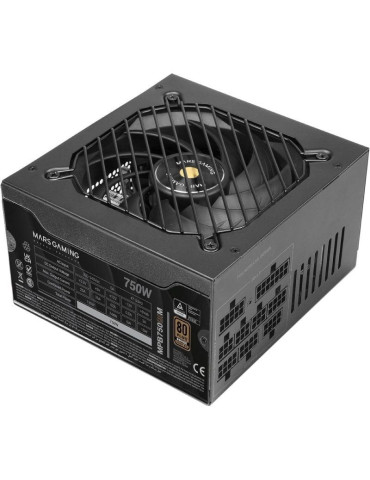 Fuente de Alimentación Mars Gaming MPB750SIM/ 750W/ Ventilador 14cm/ 80 Plus Bronze