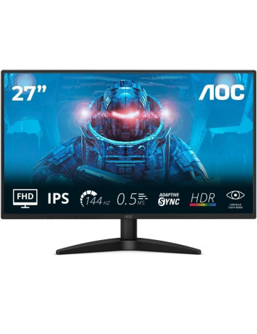 Monitor Gaming AOC 27B36X 27"/ Full HD/ 0.5ms/ 180Hz/ IPS/ Negro