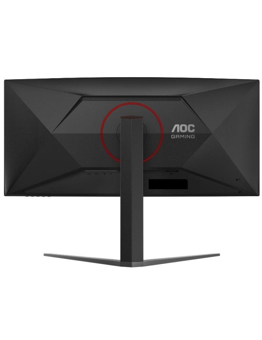 Monitor Gaming Ultrapanorámico Curvo AOC CU34G4 34"/ WQHD/ 1ms/ 180Hz/ VA/ Regulable en altura/ Negro