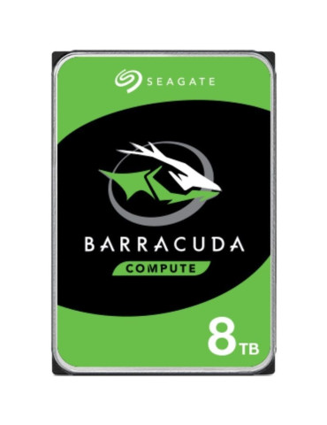 Disco Duro Seagate BarraCuda 8TB/ 3.5"/ SATA III/ 256MB 2