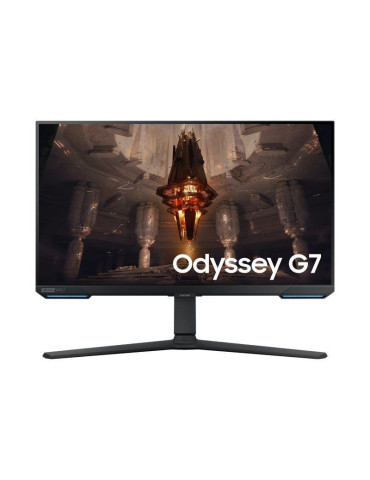 Smart Monitor Gaming Samsung Odyssey G7 S32BG700EU 32"/ 4K/ 1ms/ 144Hz/ IPS/ Multimedia/ Regulable en altura/ Smart TV/ Negro