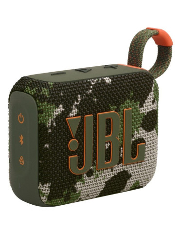 Altavoz con Bluetooth JBL GO 4/ 4.2W/ 1.0/ Camuflaje