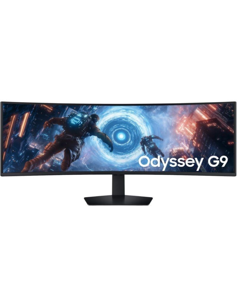 Monitor Gaming Ultrapanorámico Curvo Samsung Odyssey G9 G91F S49FG916EU 49"/ Dual QHD/ 1ms/ 144Hz/ VA/ Regulable en altura/ Negr
