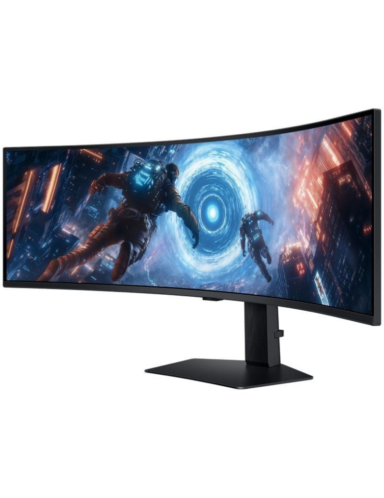 Monitor Gaming Ultrapanorámico Curvo Samsung Odyssey G9 G91F S49FG916EU 49"/ Dual QHD/ 1ms/ 144Hz/ VA/ Regulable en altura/ Negr