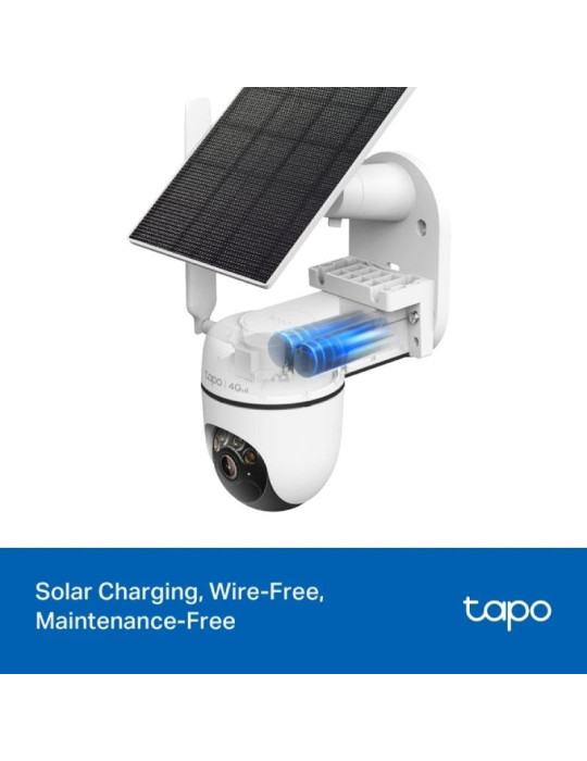 Cámara de Videovigilancia TP-Link Tapo C615G Kit/ Visión Nocturna/ Control desde APP/ Incluye Panel Solar