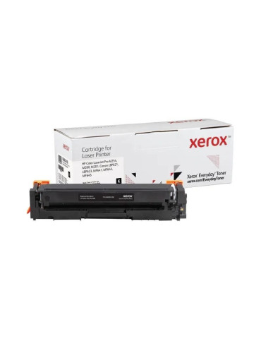 Tóner compatible Xerox 006R04180 compatible con HP CF540X/CRG-054HBK/ 3200 páginas/ Negro