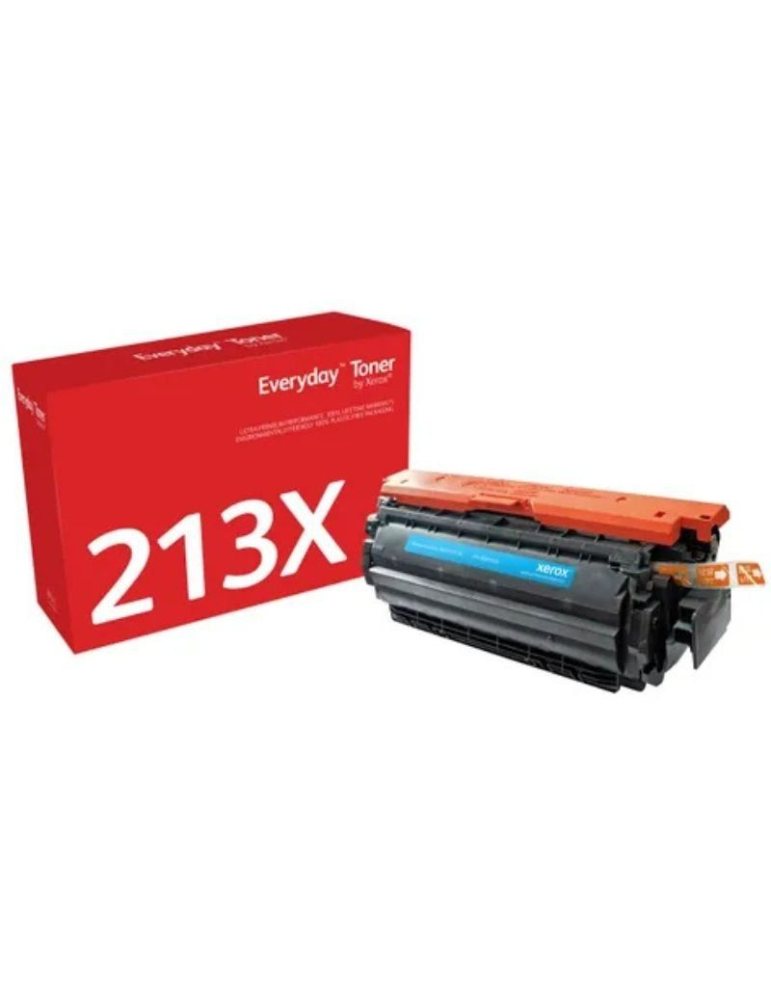 Tóner compatible Xerox 006R05205 compatible con HP W2131X Alta Capacidad/ 6000 páginas/ Cian