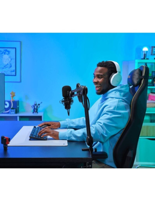 Micrófono Gaming Trust Gaming GXT 270 Emita II+ 25770/ USB/ Negro